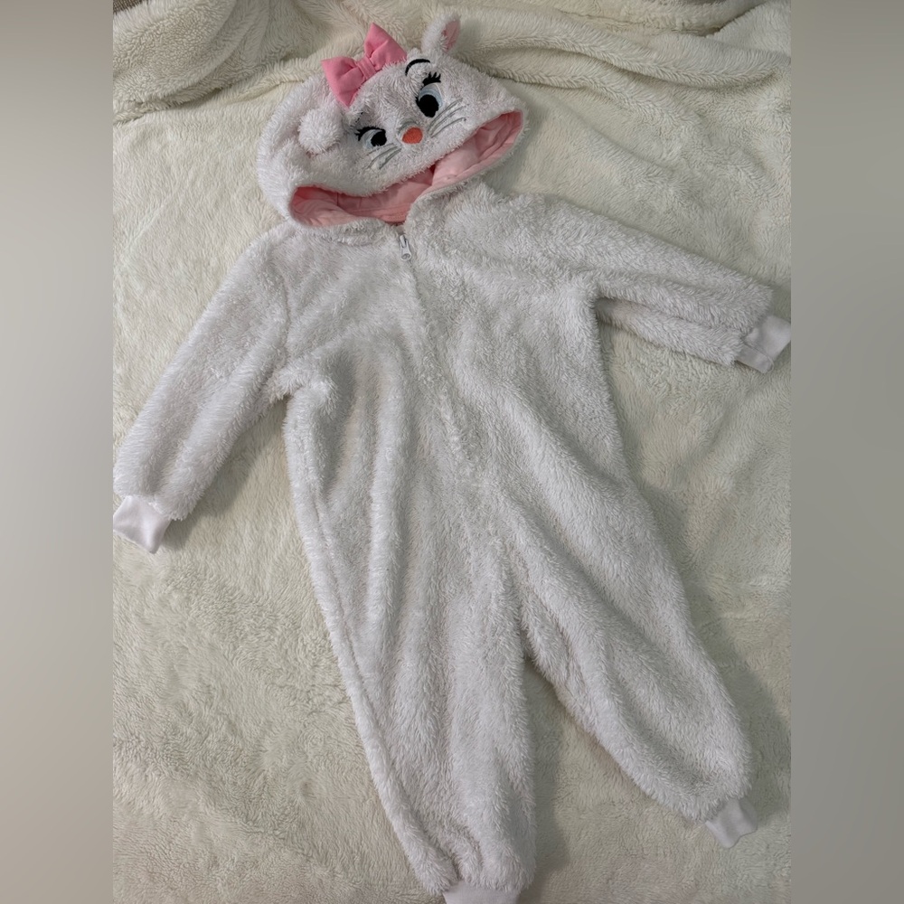 Disney Aristocats Marie Plush Zip Up - Size 2t
